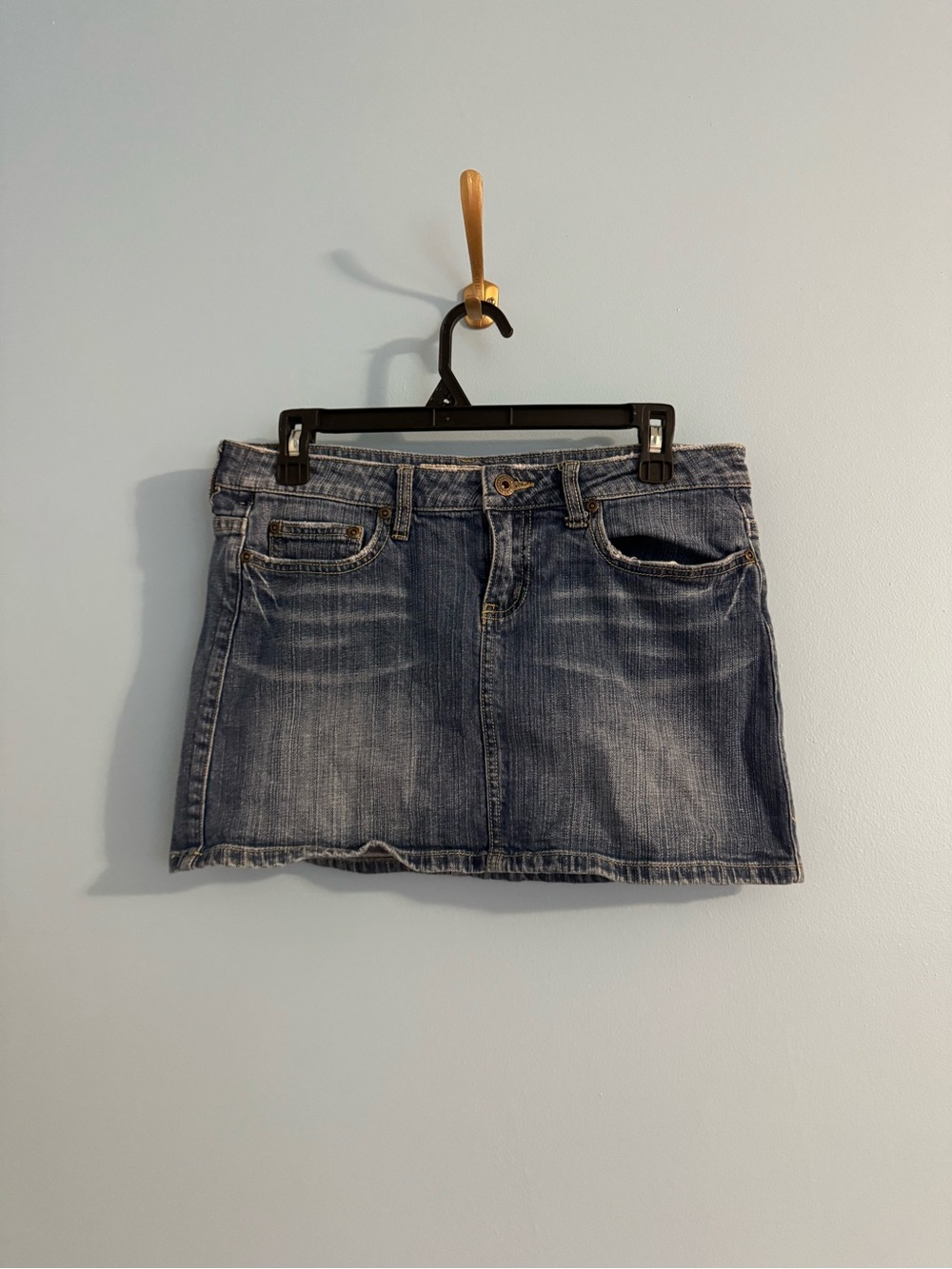 vintage y2k micro mini denim skirt from YMI size juniors 9 (women’s 6)